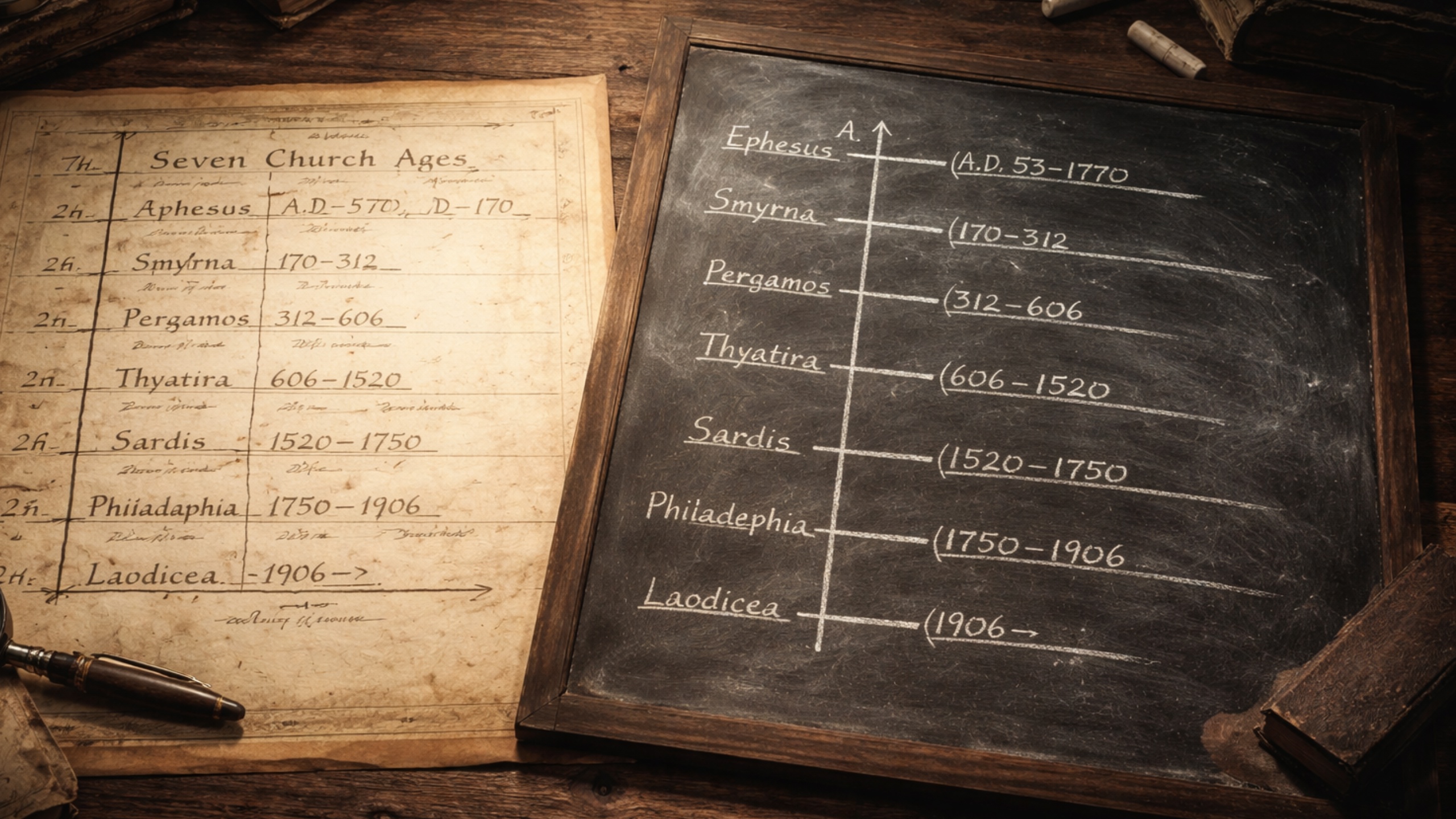 Church Ages: From Dispensational Diagrams to “THUS SAITH THE LORD”
